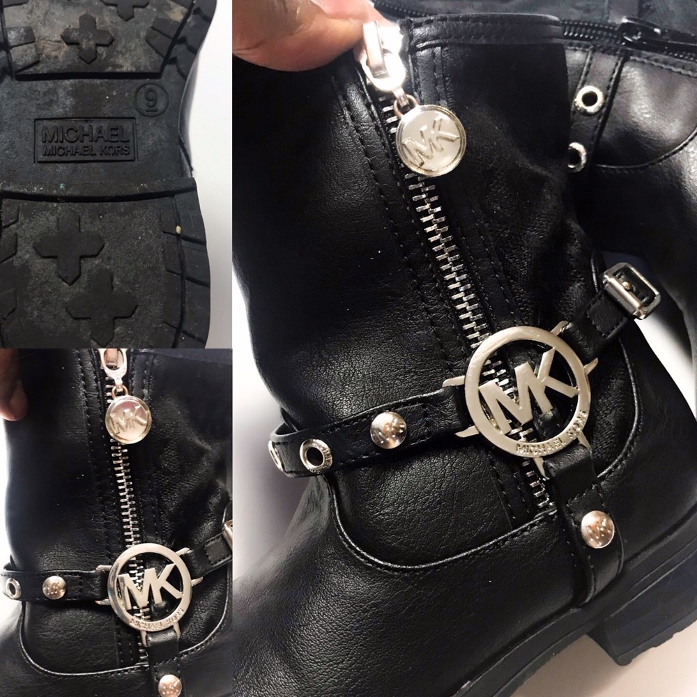 Girls Michael Kors Studded Boots